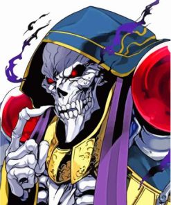 Ainz Ooal Gown Overlord Animated Serie Diamond Painting