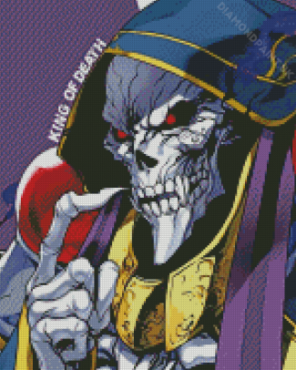 Ainz Ooal Gown The King Of Death Diamond Painting