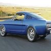 Blue Ford Mustang Diamond Painting