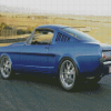 Blue Ford Mustang Diamond Painting