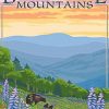 Blue Ridge Mountains Diamond Painting