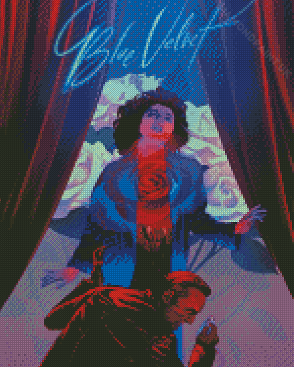 Blue Velvet Poster Diamond Painting