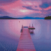 Board Walk In Moosehead Lake Maine Diamond Painting