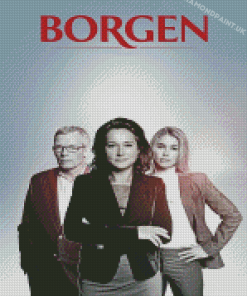 Borgen Movie Poster Diamond Painting