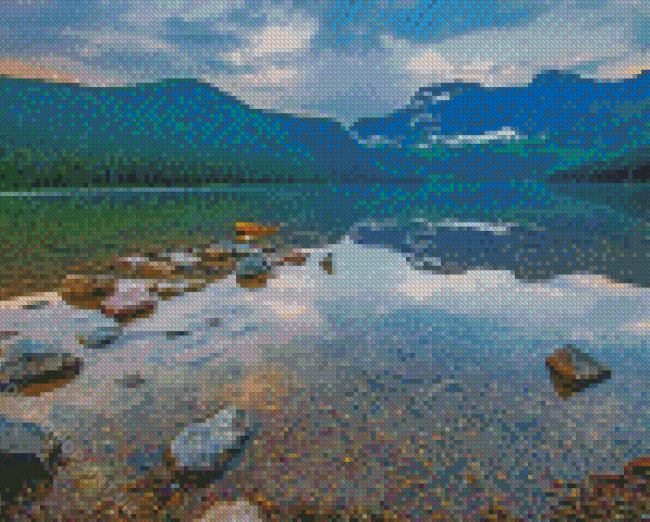 Cameron Lake Diamond Painting