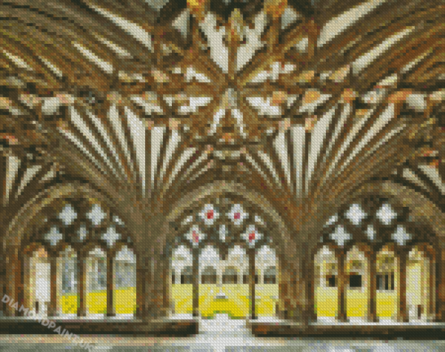 Catenbury Cathedral Arches Diamond Painting