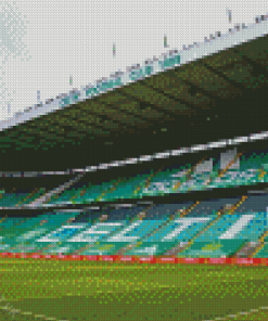Celtic Park Glasgow Stadium Diamond Painting