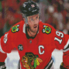 Chicago Blackhawks Toews Diamond Painting