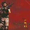 Chris Redfield Resident Evil Game Diamond Painting