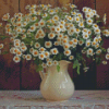 Daisies Flowers In Water Jug Diamond Painting