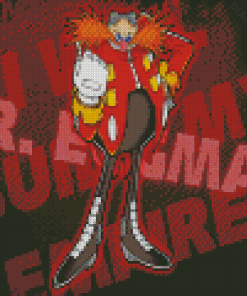 Doctor Eggman Poster Diamond Painting