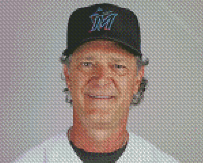 Don Mattingly Face Diamond Painting