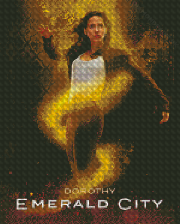 Emerald City Character Poster Diamond Painting