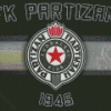 FK Partizan Football Club Logo Diamond Painting