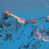 French Alps Mountains Diamond Painting