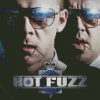 Hot Fuzz Movie Poster Diamond Painting