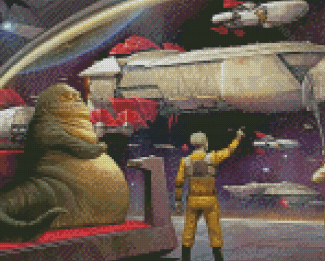 Hutt Star Wars Character Diamond Painting