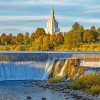 Idaho Falls Temple View Diamond Painting