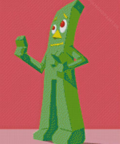 Illustration Gumby Diamond Painting