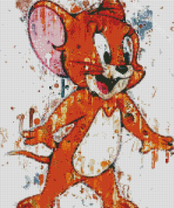 Jerry Mouse Art Diamond Painting