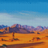 Libya Tadrart Acacus Mountains Diamond Painting