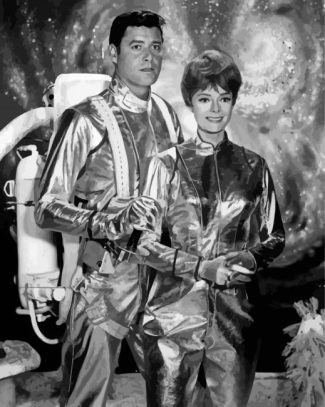 Lost In Space John Robinson And Maureen Robinson Diamond Painting
