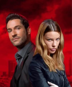 Lucifer And Chloe Decker Diamond Painting