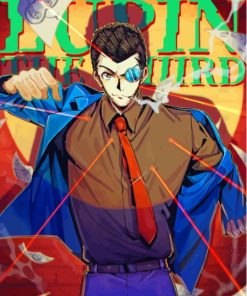 Lupin The Third Poster Diamond Painting