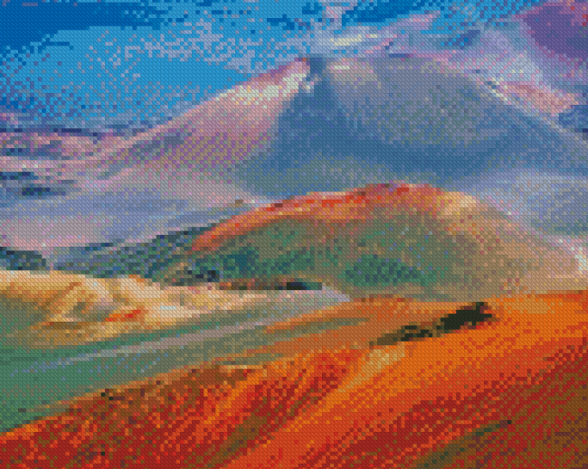 Maui Hawaii Haleakala Volcano Diamond Painting