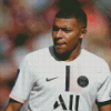 The Footballer Mbappé Paris St Germain Diamond Painting