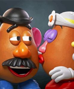 Mrs And Mr Potato Head Diamond Painting