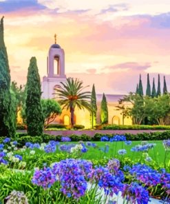 Newport Beach California Temple Diamond Painting