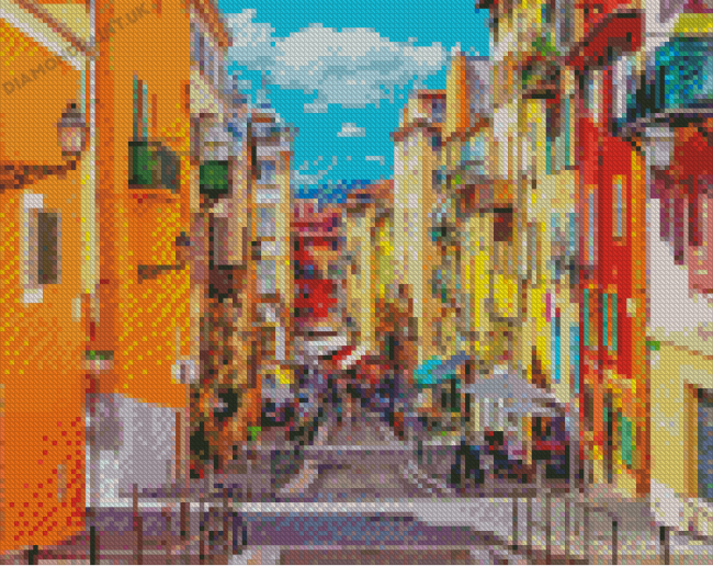 Nice City In France Diamond Painting