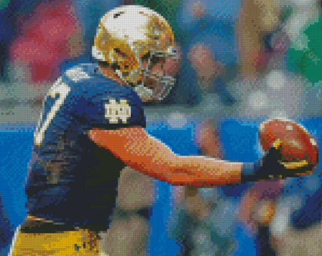 Notre Dame Football Diamond Painting