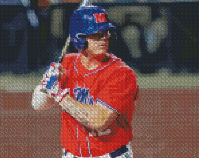 Ole Miss Rebels Team Player Diamond Painting