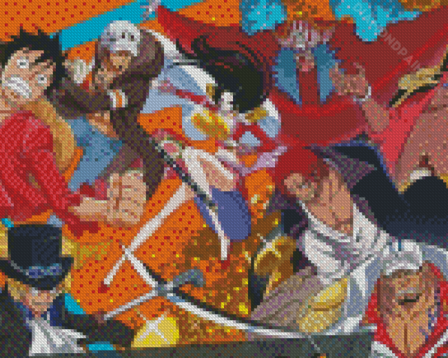 One Piece Bounty Rush Game Diamond Painting