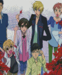 Ouran Host Club Anime Diamond Painting