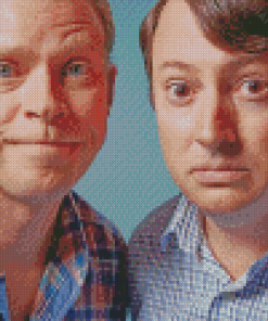 Peep Show Comedians Diamond Painting