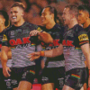 Penrith Panthers Rugby Sport Team Players Diamond Painting