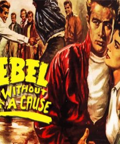 Rebel Without A Cause Diamond Painting