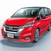 Red Nissan Serena Car Diamond Painting