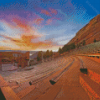 Red Rocks Amphitheatre In Colorado Diamond Painting