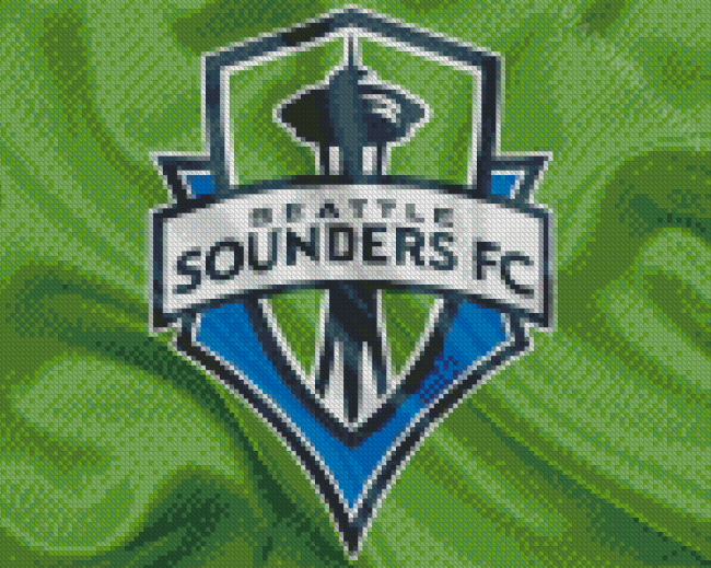 Seattle Sounders Fc Soccer Club Diamond Painting