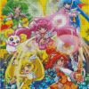 Smile Precure Japanese Anime Diamond Painting