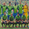 Soccer Seattle Sounders FC Team Diamond Painting