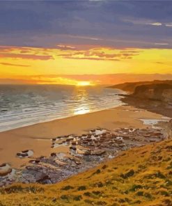 South Wales Beach Uk Diamond Painting