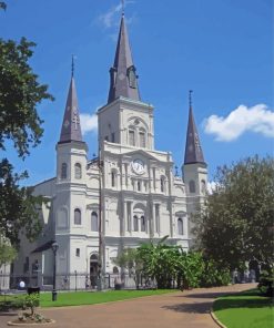 St Louis Cathedral New Orleans Diamond Painting