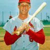 Stan Musial Stan The Man Diamond Painting