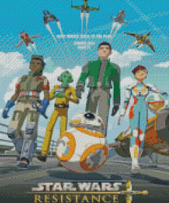 Star Wars Resistance Poster Diamond Painting