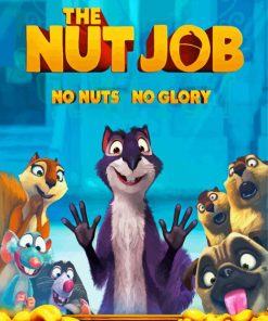 The Nut Job Movie Poster Diamond Painting